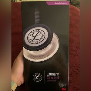 Littmann Classic III Monitoring Stethoscope: Rainbow and Black 5870